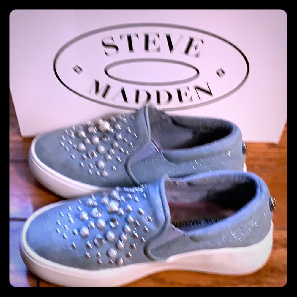 Steve Madden Girl Denim Sneakers